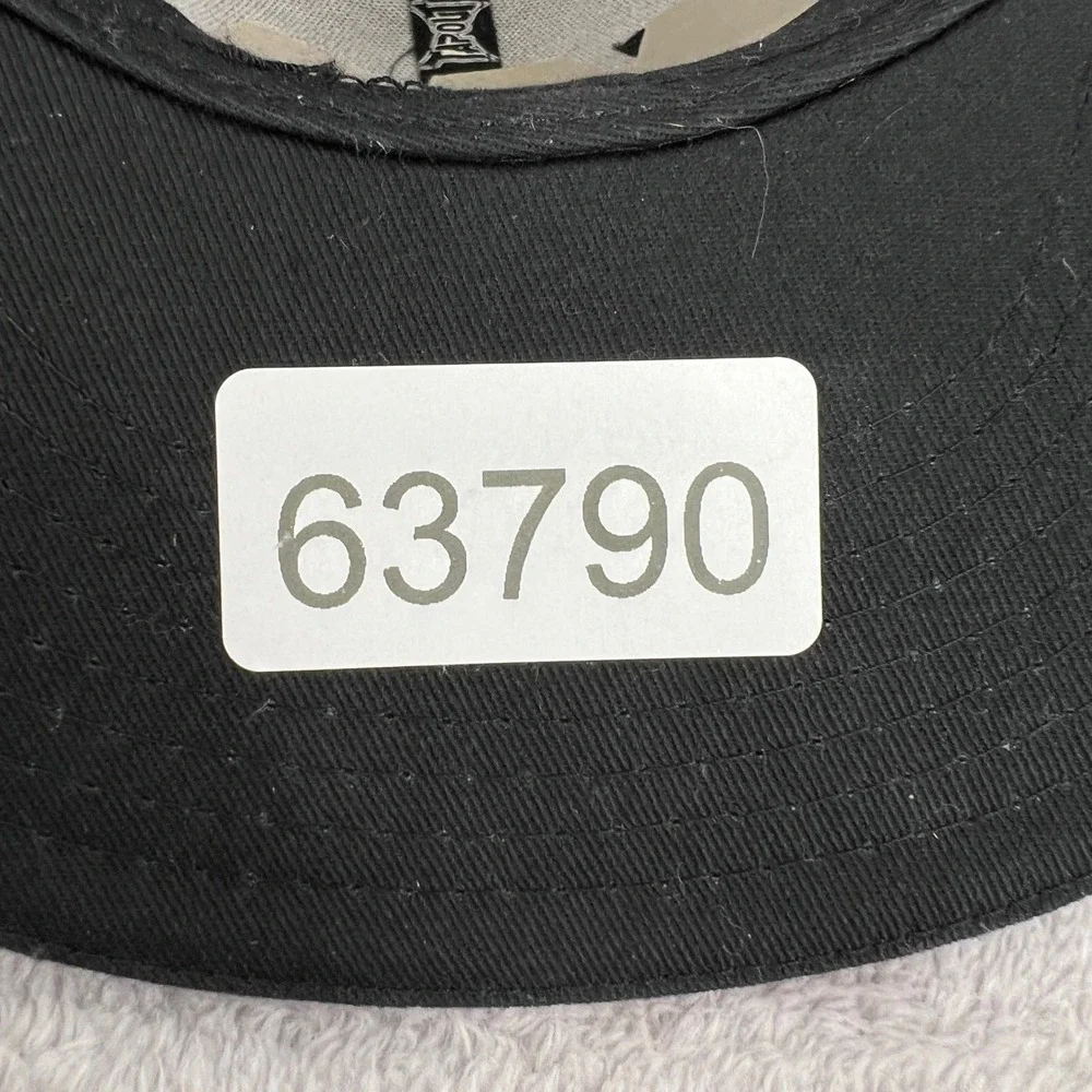 Tapout MMA Snapback Hat Black Flat Brim Embroidered Y2K Fight Streetwear Cap